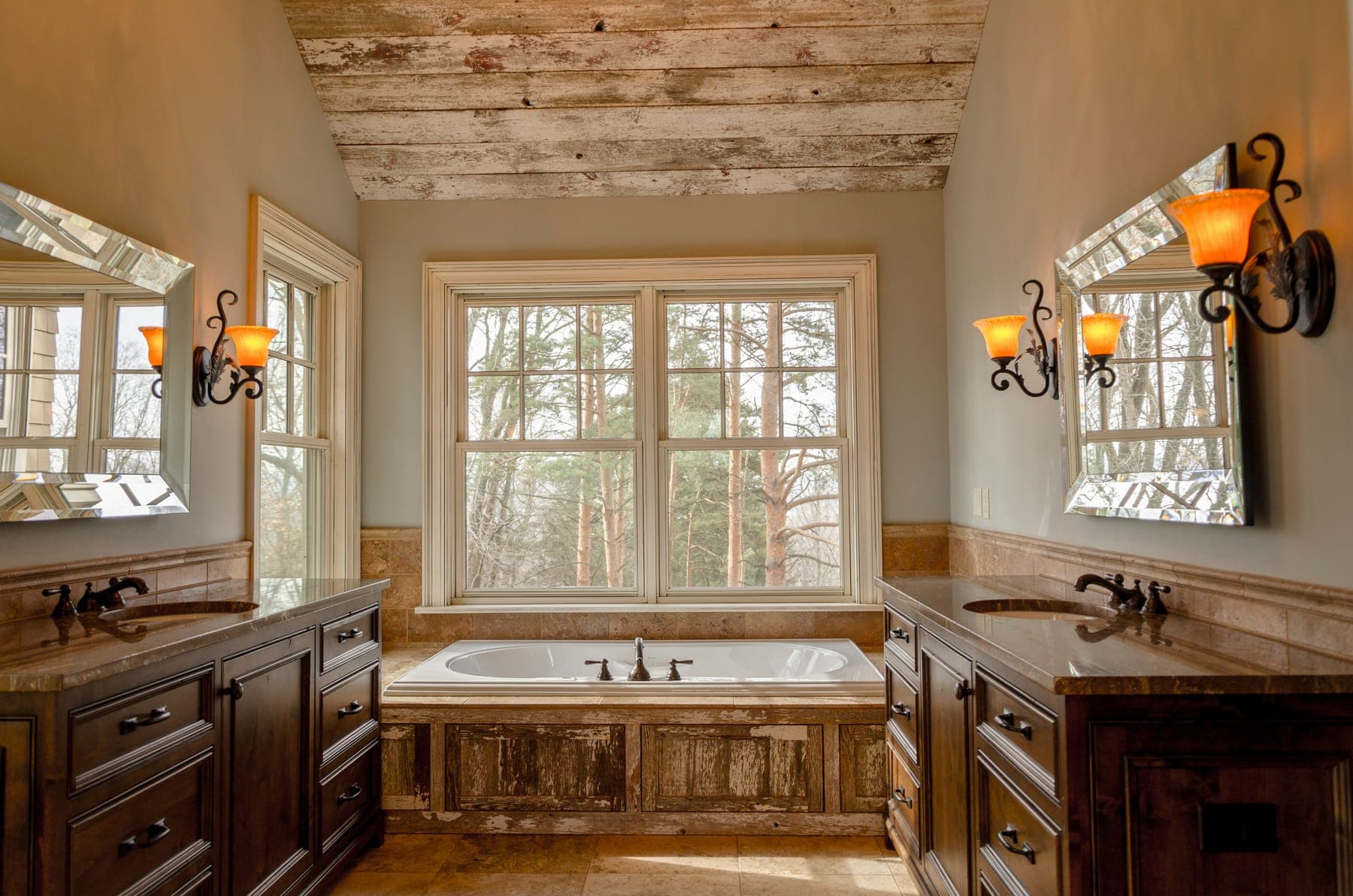 Main bath rebuild, Petit-Rocher, after