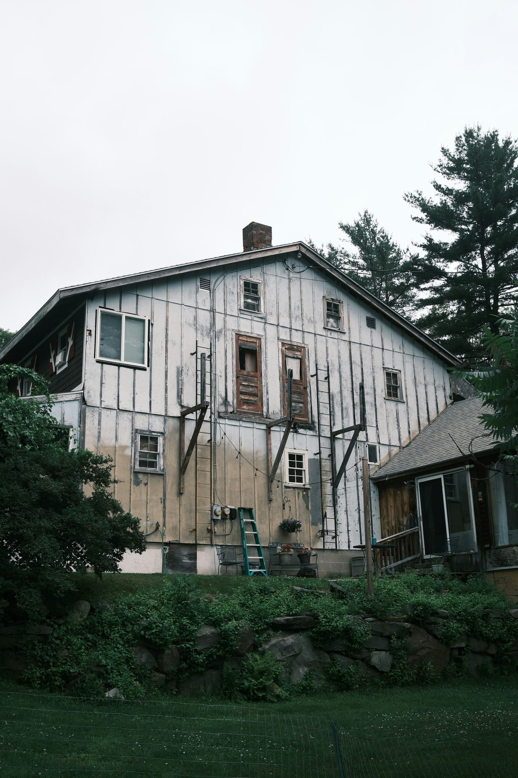 1908 farmhouse envelope, Robertville, before