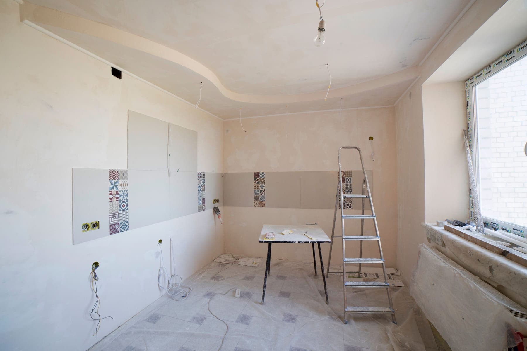 Work in progress at a Greystone site